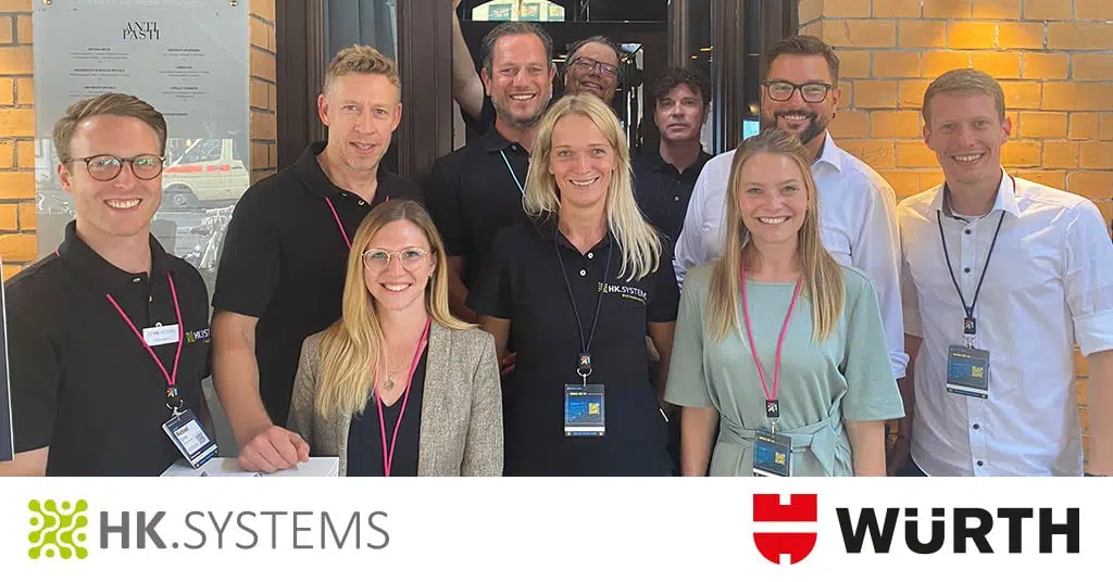 HK.SYSTEMS und Würth Industrie Service @Digital X 2021: Innovative Digitalisierungslösungen, iSCALE und pulsierendes Networking 2 Team Digital X