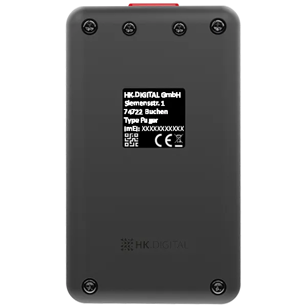 Pager 10 Rückseite Pager