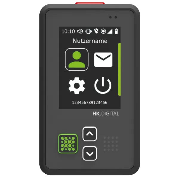 Pager 8 Bild von Vorderseite Pager